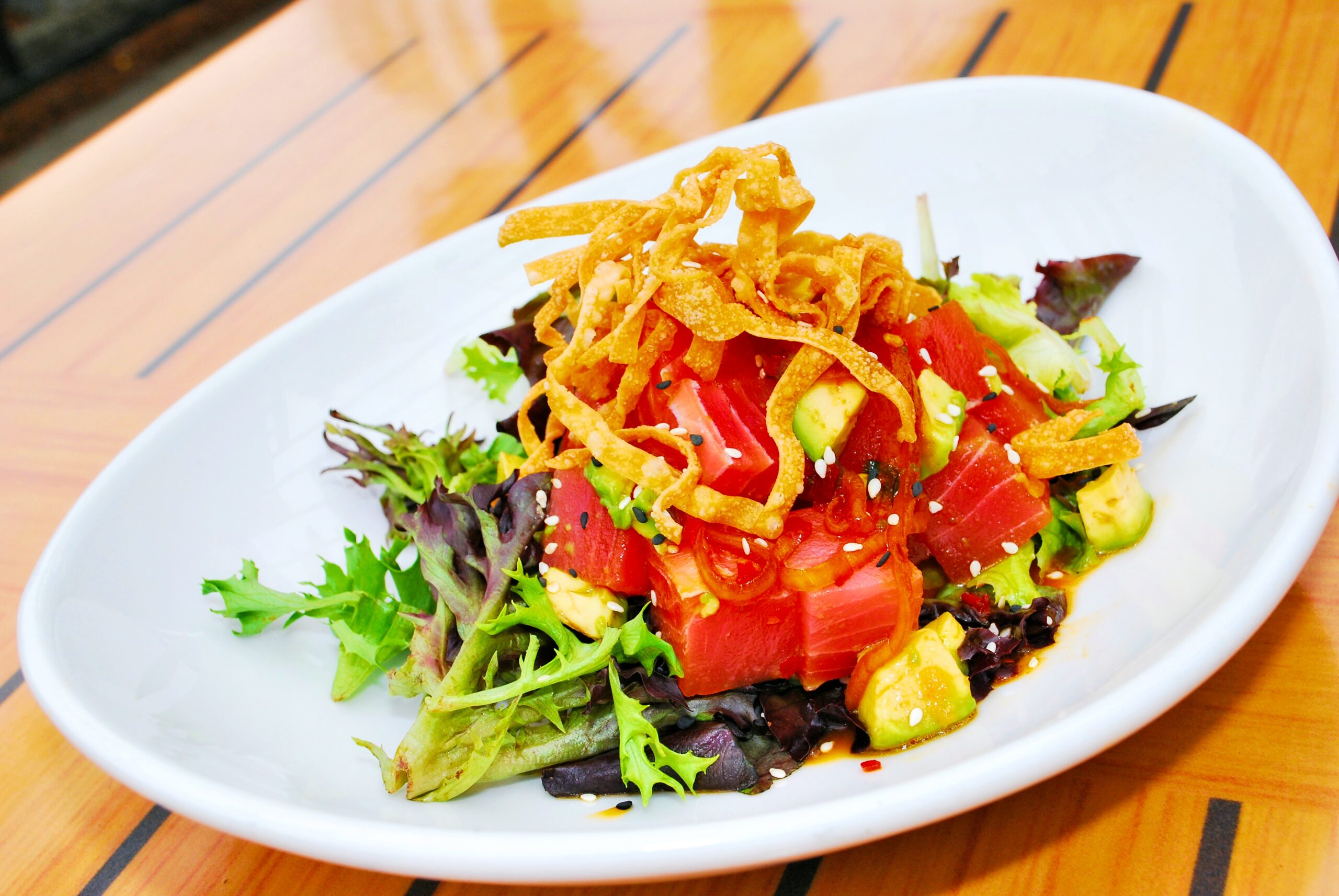poke Deconstructed Crab Rangoon